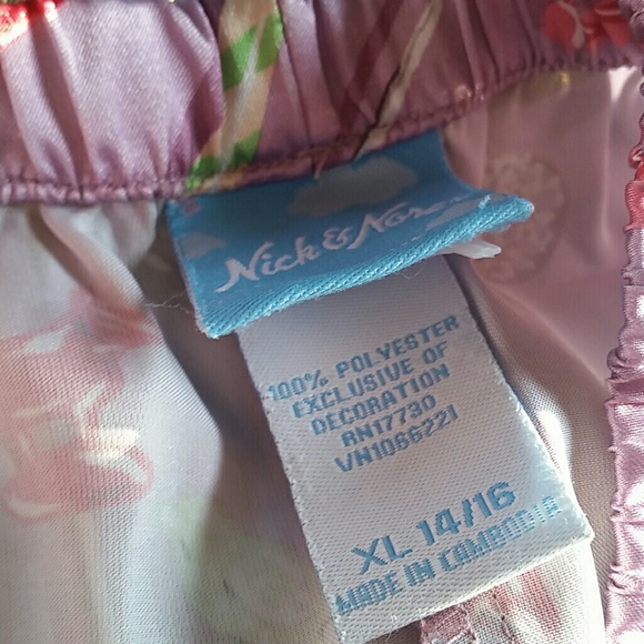 🔥Nick & Nora Silk Printed Pajama Bottoms (Sold) - Picture 2 of 6